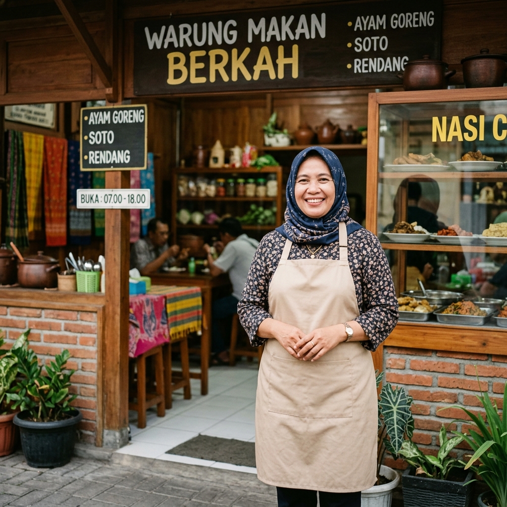 Bu Siti Rahmawati - Warung Makan Berkah